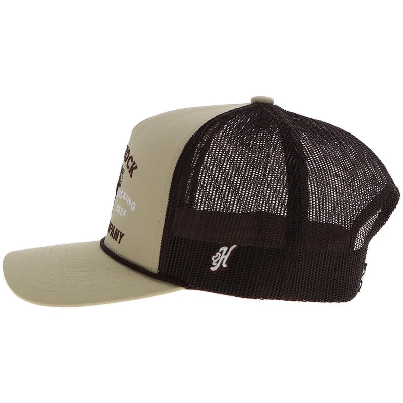 The Rank Stock Hat by Hooey in Brown/Tan
