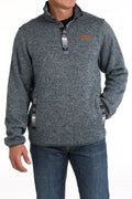 The Surf Ridge Fleece Snap Up Men's Sweater by Cinch