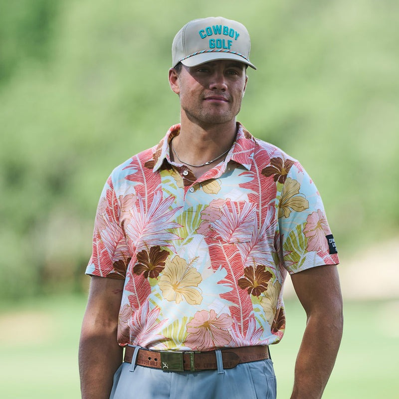 Cowboy Golf Hat by Hooey in Desert Tan
