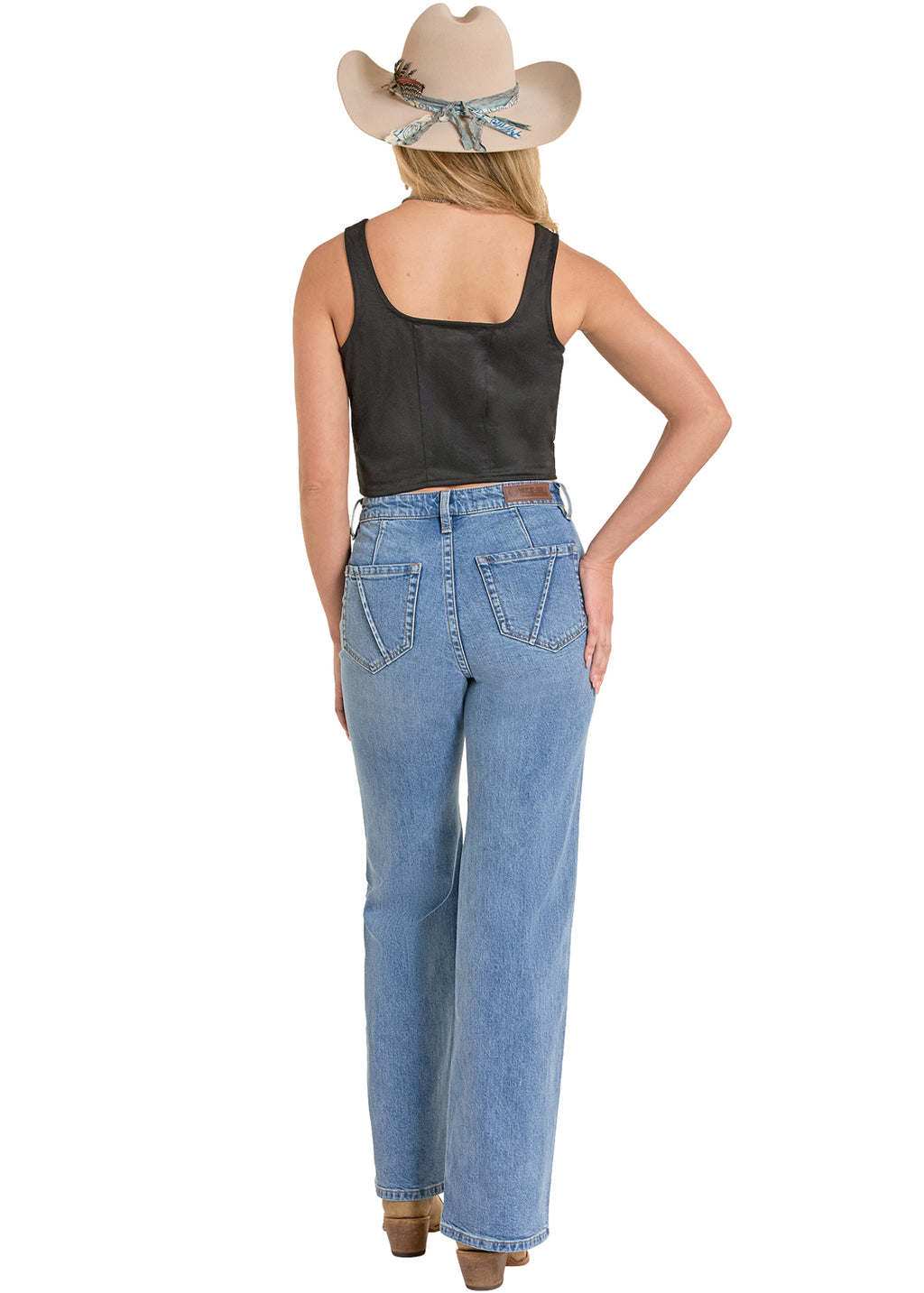 The Boot Stitch Babe Faux Suede Hot Top