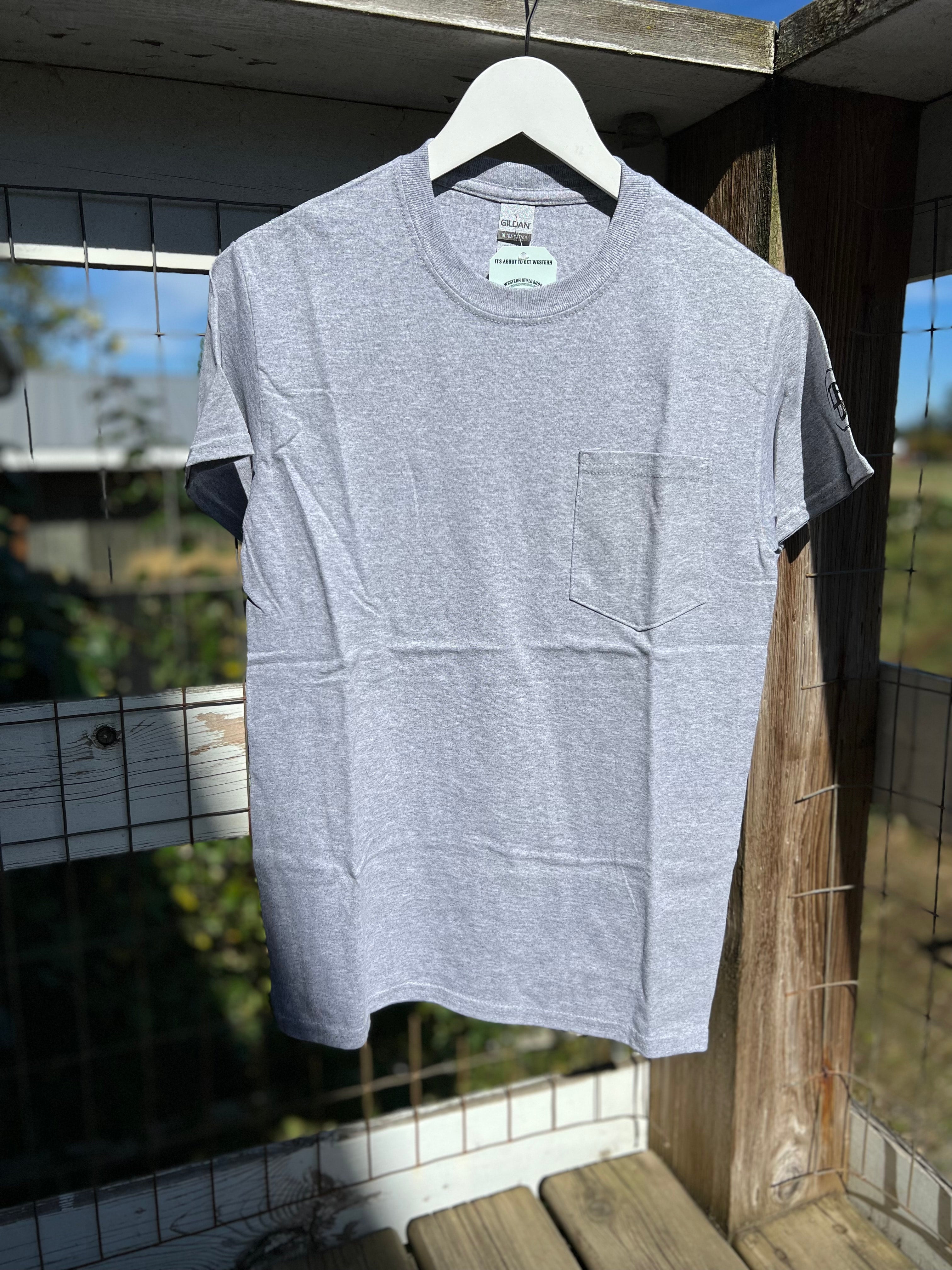 The Make Canada Cowboy Again Pocket Tee by TFP