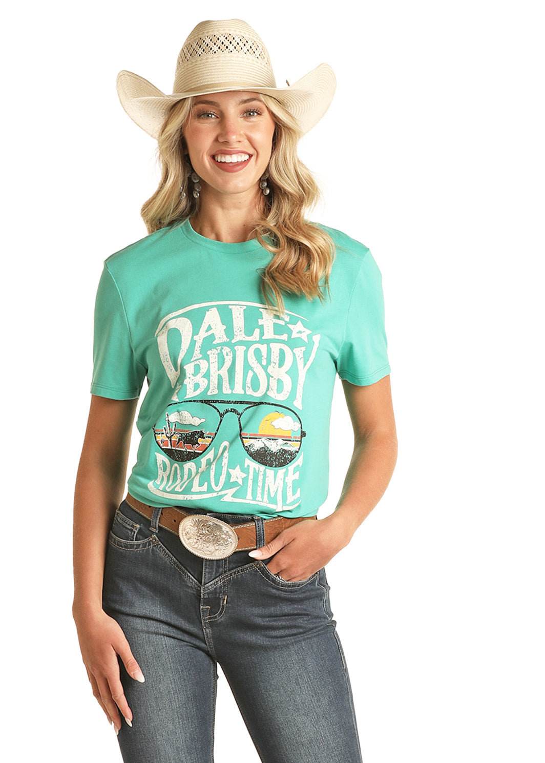 Dale Brisby Lookin' Like Rodeo Time Tee by Rock & Roll Denim