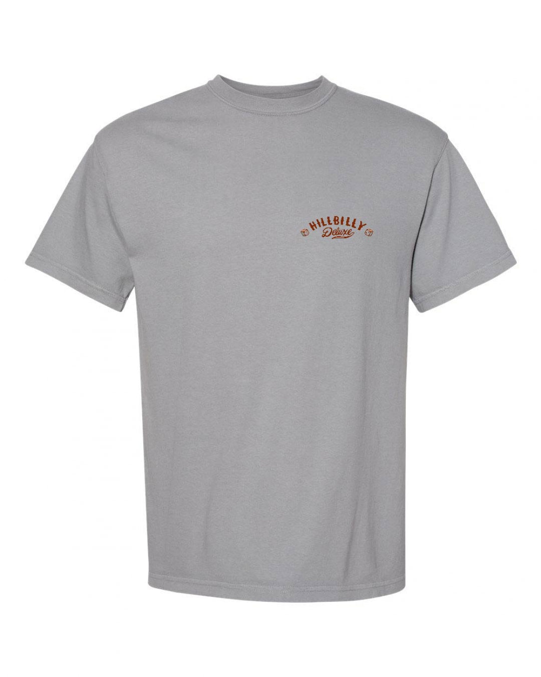 The Original Hillbilly Deluxe Tee - Steel Grey