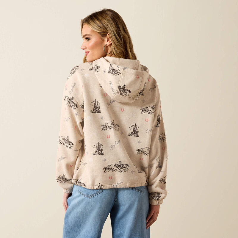 The Ranch Rodeo Hooded Women's Sweatshirt by Ariat