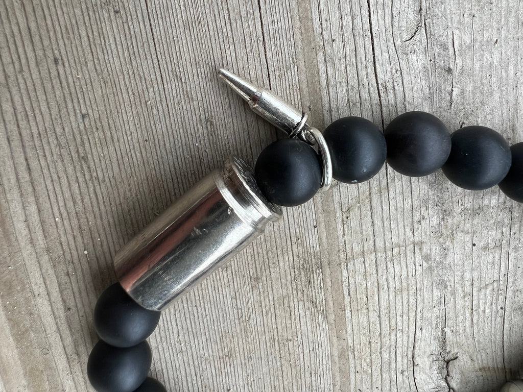 The Rich N’ Punchy Bracelets by Bullets N’ Beads