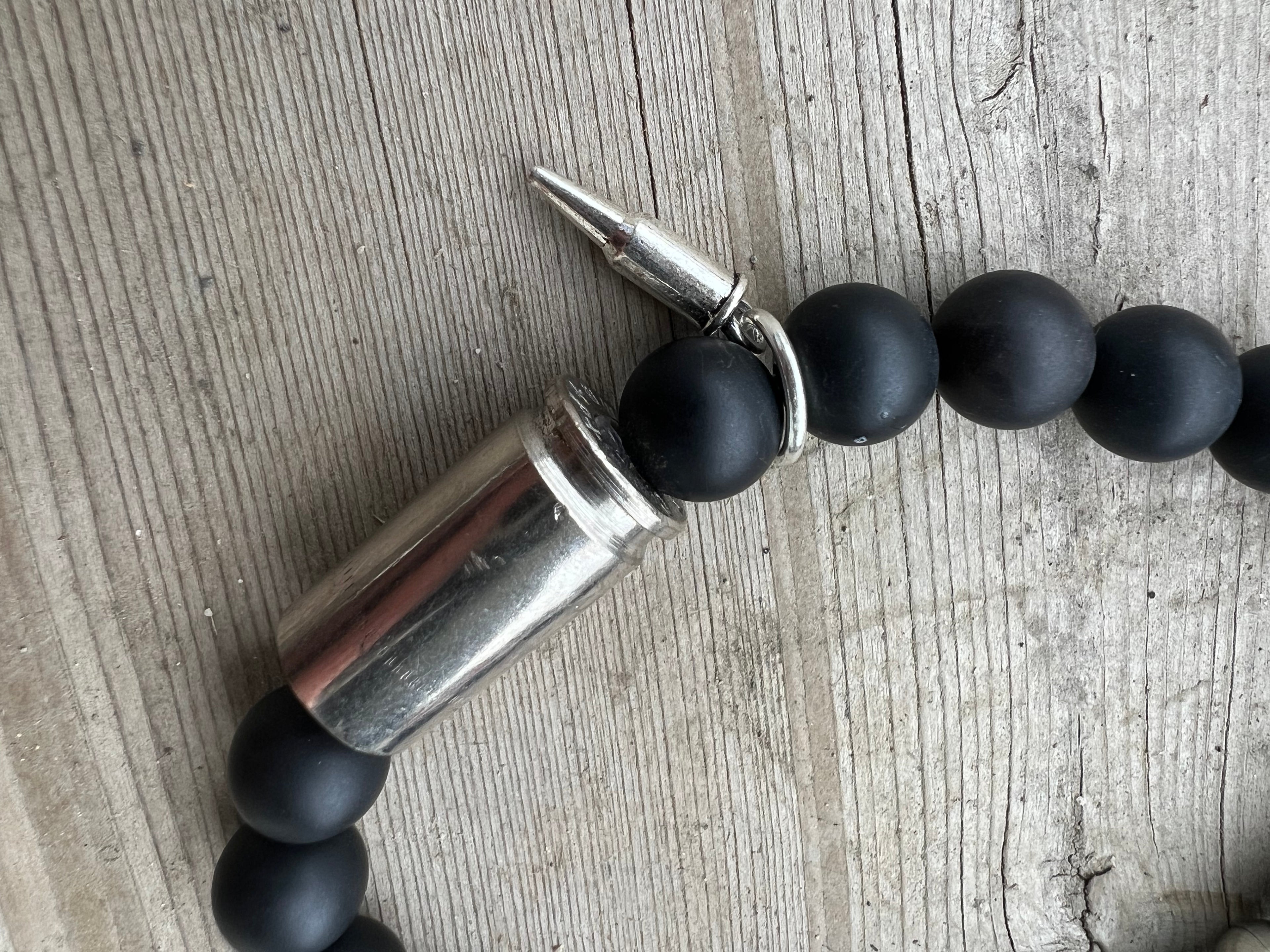 The Rich N’ Punchy Bracelets by Bullets N’ Beads