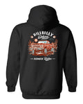 The Original Hillbilly Deluxe Hoodie in Black