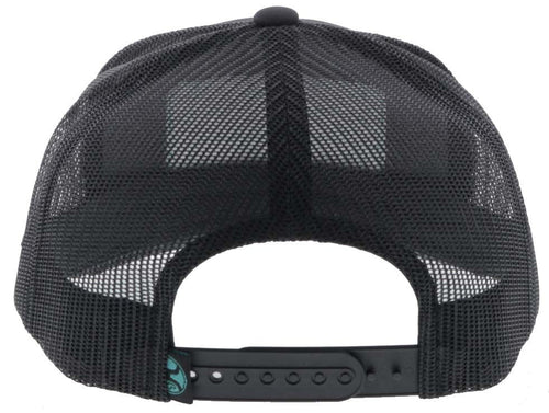 Cactus Ropes Black/Turquoise Hat YOUTH SIZE