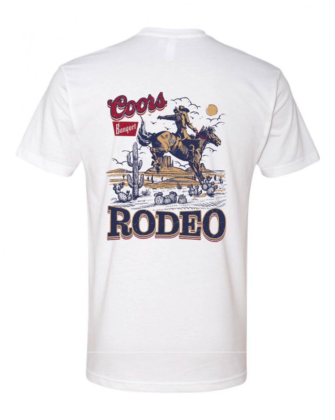 Coors Rodeo Tee in White