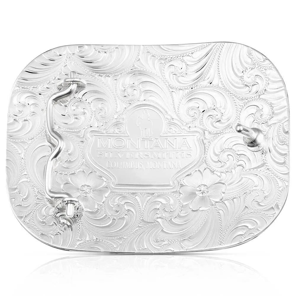 The Class Act Longhorn Buckle by Montana Sliversmiths