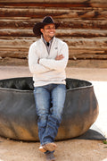 The Hudson Men's Quarter Zip Sweater by Cinch