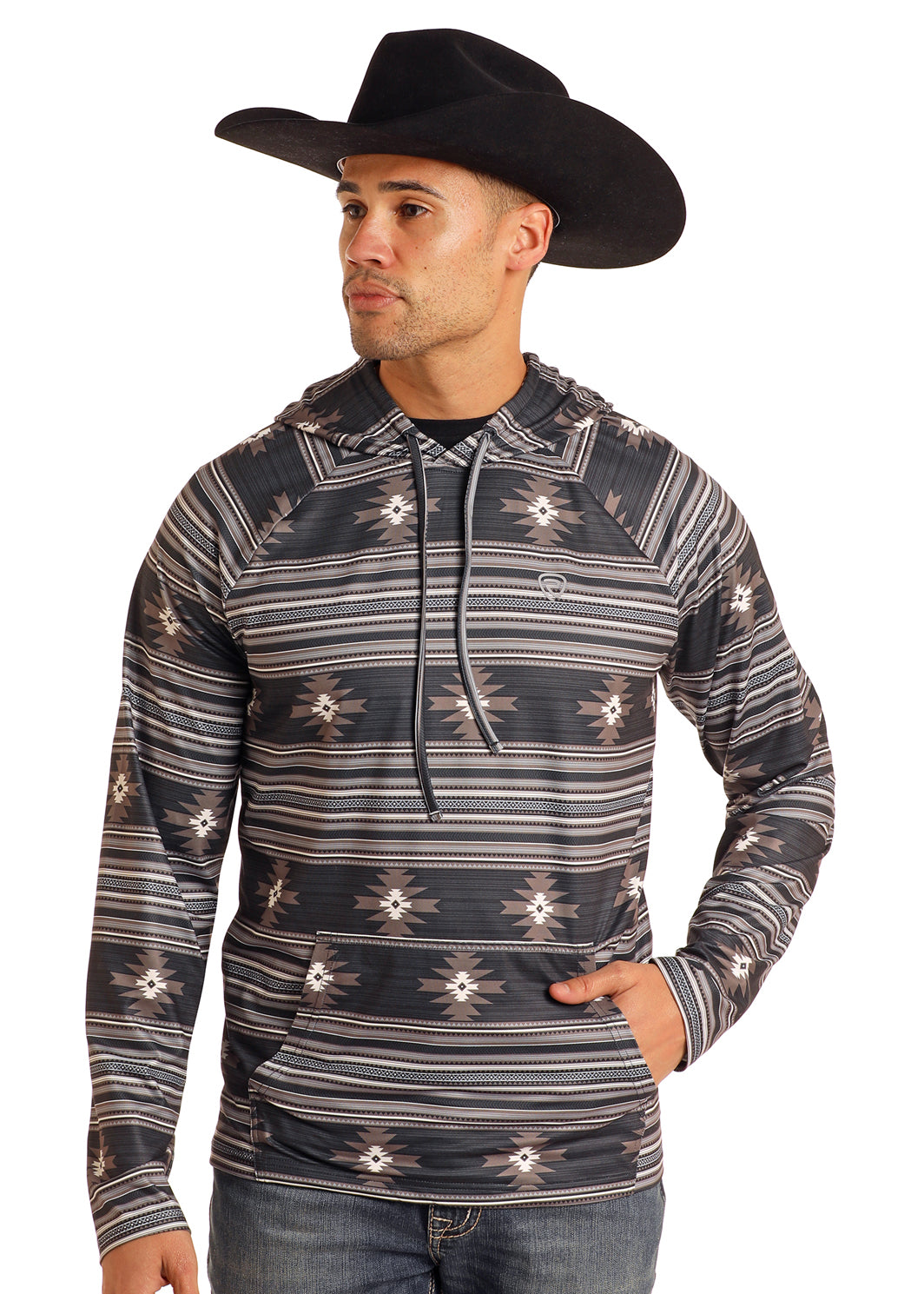 Aztec Performance Hoodie By Rock & Roll Denim