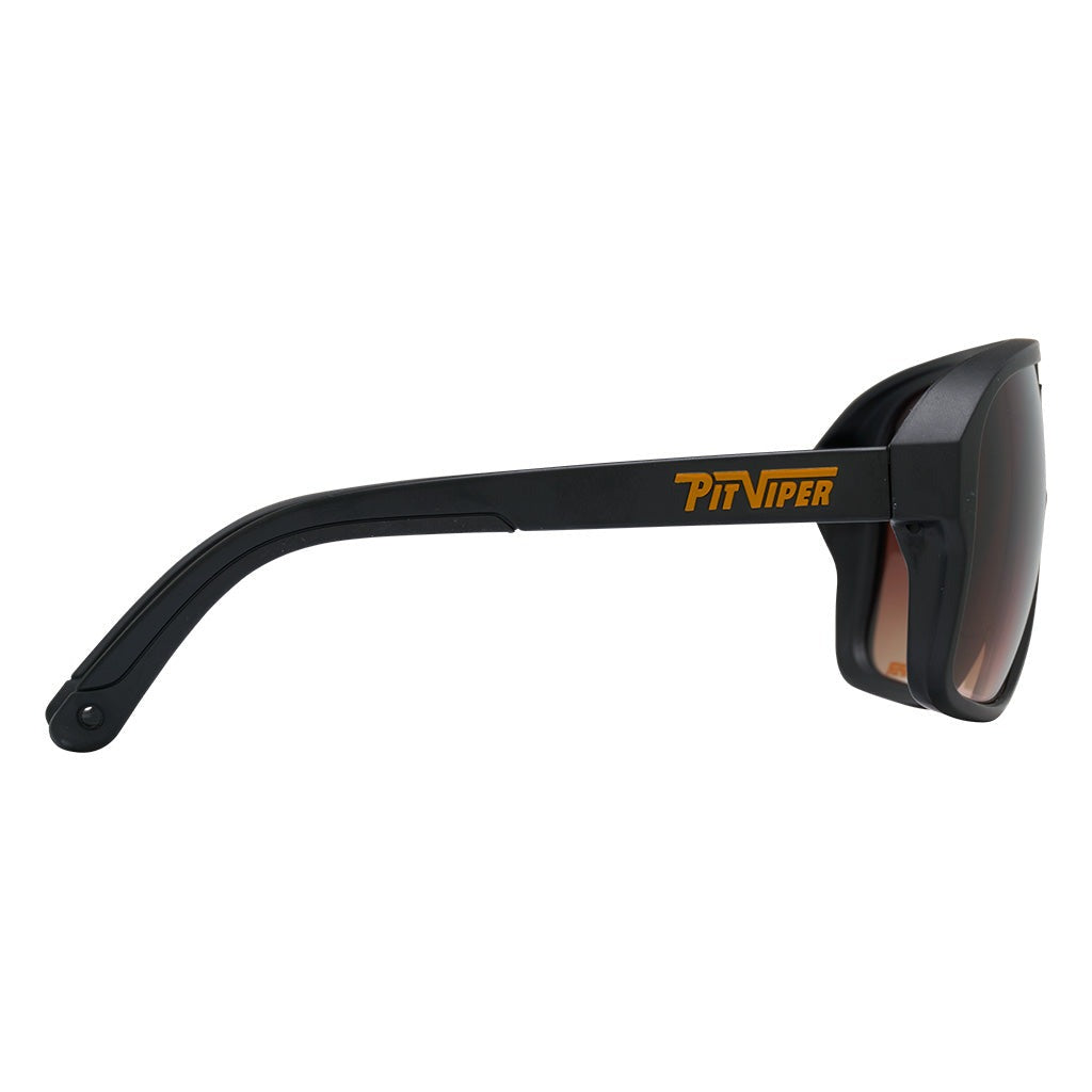 The Exec Flight Optics in Brown Fade Sunglasses by Pit Viper