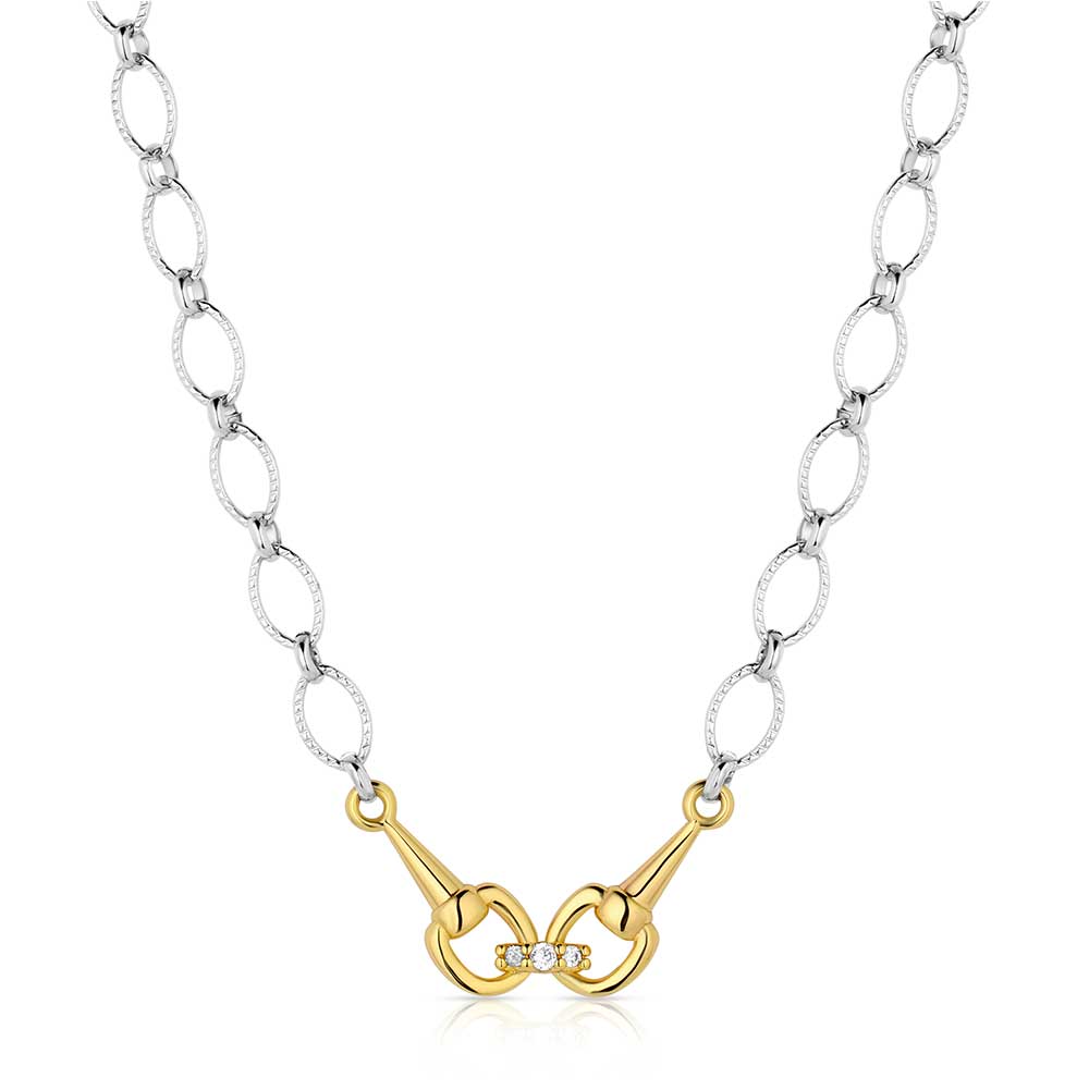 Enjoy The Ride Necklace by Montana Silversmiths