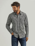 Midnight Cowboy Pearl Snap Shirt by Wrangler