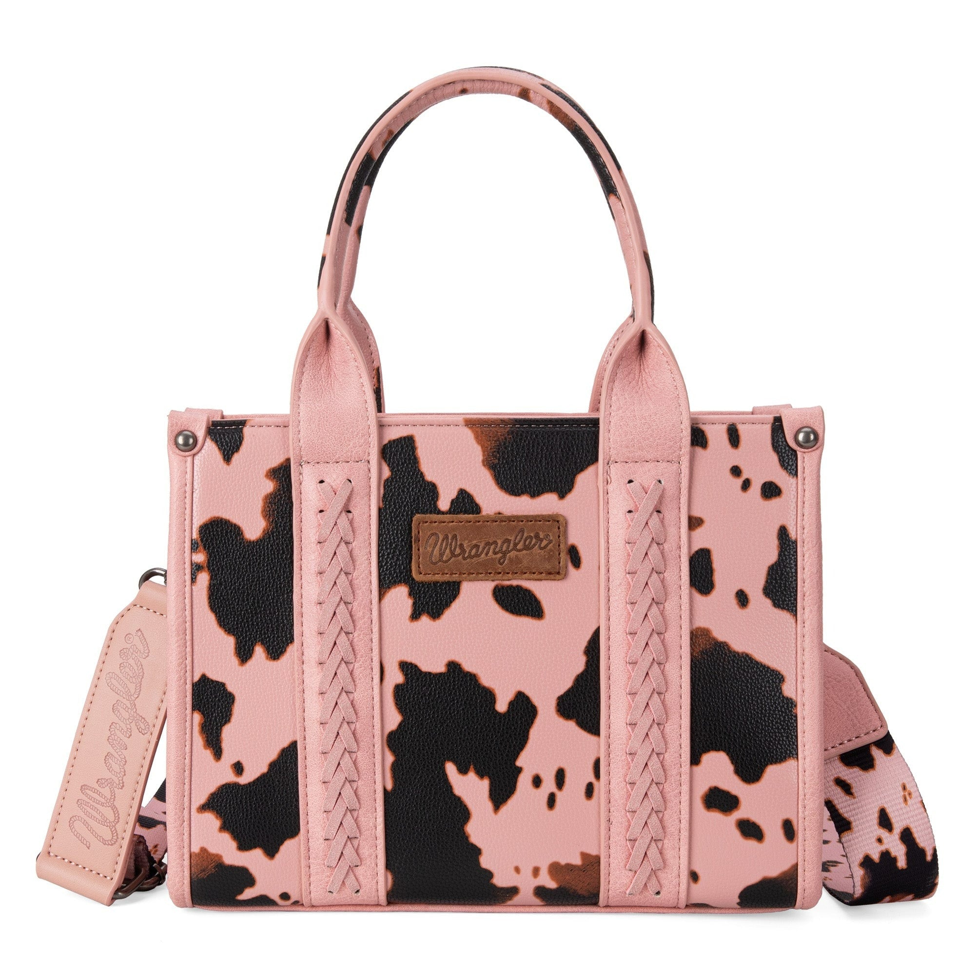 The Dairy Delight Wrangler Mini Tote Purse in Pink