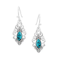 The Austin Filigree Turquoise Earrings by Montana Silversmiths