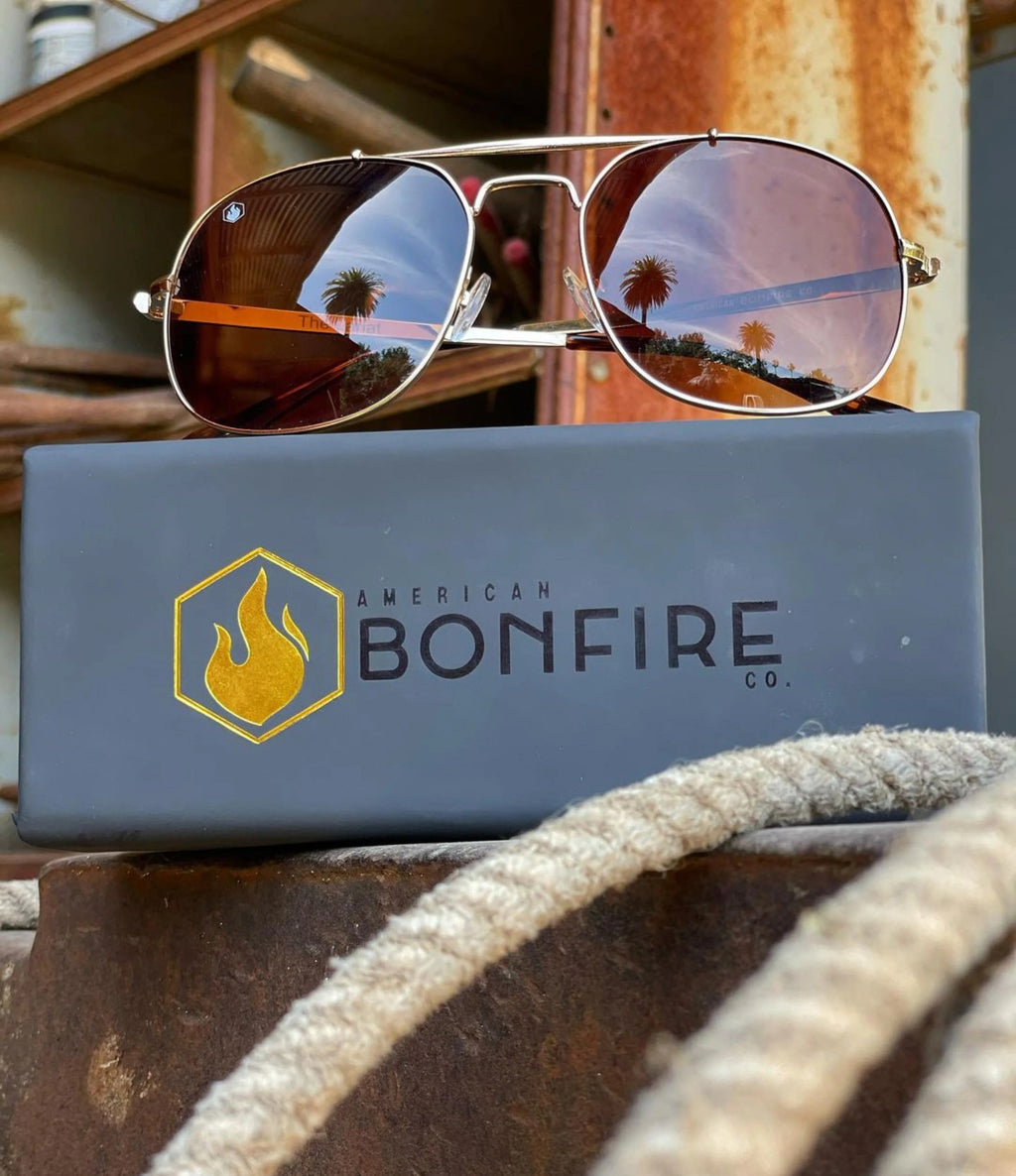 Lariat Sunglasses in Dawn by American Bonfire