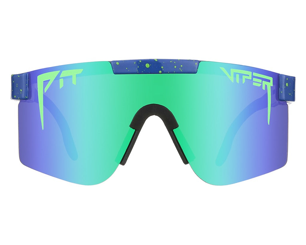 The Original Leonardo Polarized Blue-Green Sunglasses by Pit Viper - Narrow