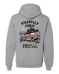 The Original Hillbilly Deluxe Hoodie - Chevy in Grey