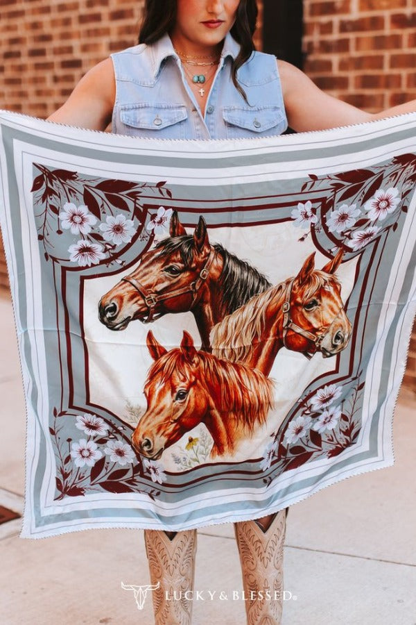 The Quarter Horse Classic Wild Rag by Lucky & Blessed