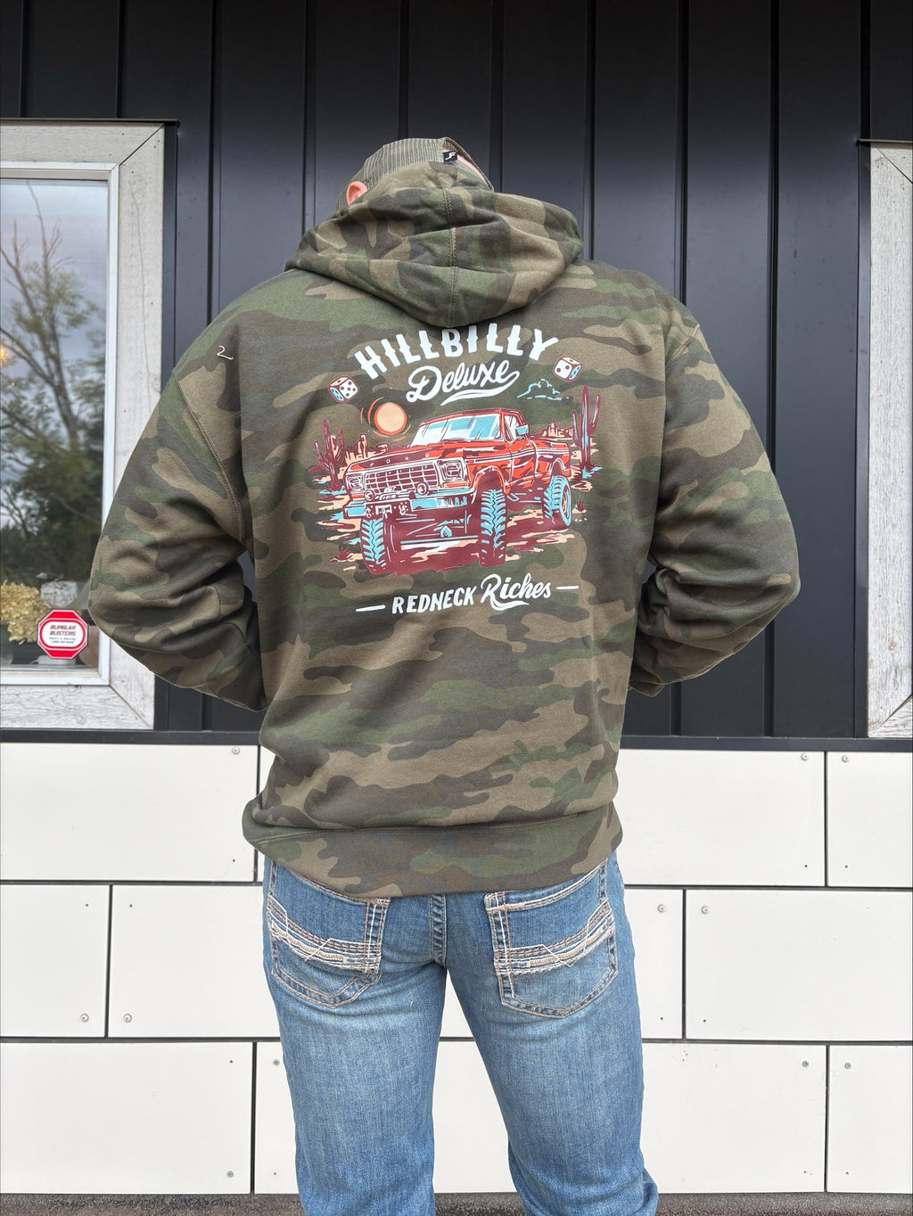 The Original Hillbilly Deluxe Hoodie Next Gen - Ford in Classic Camo