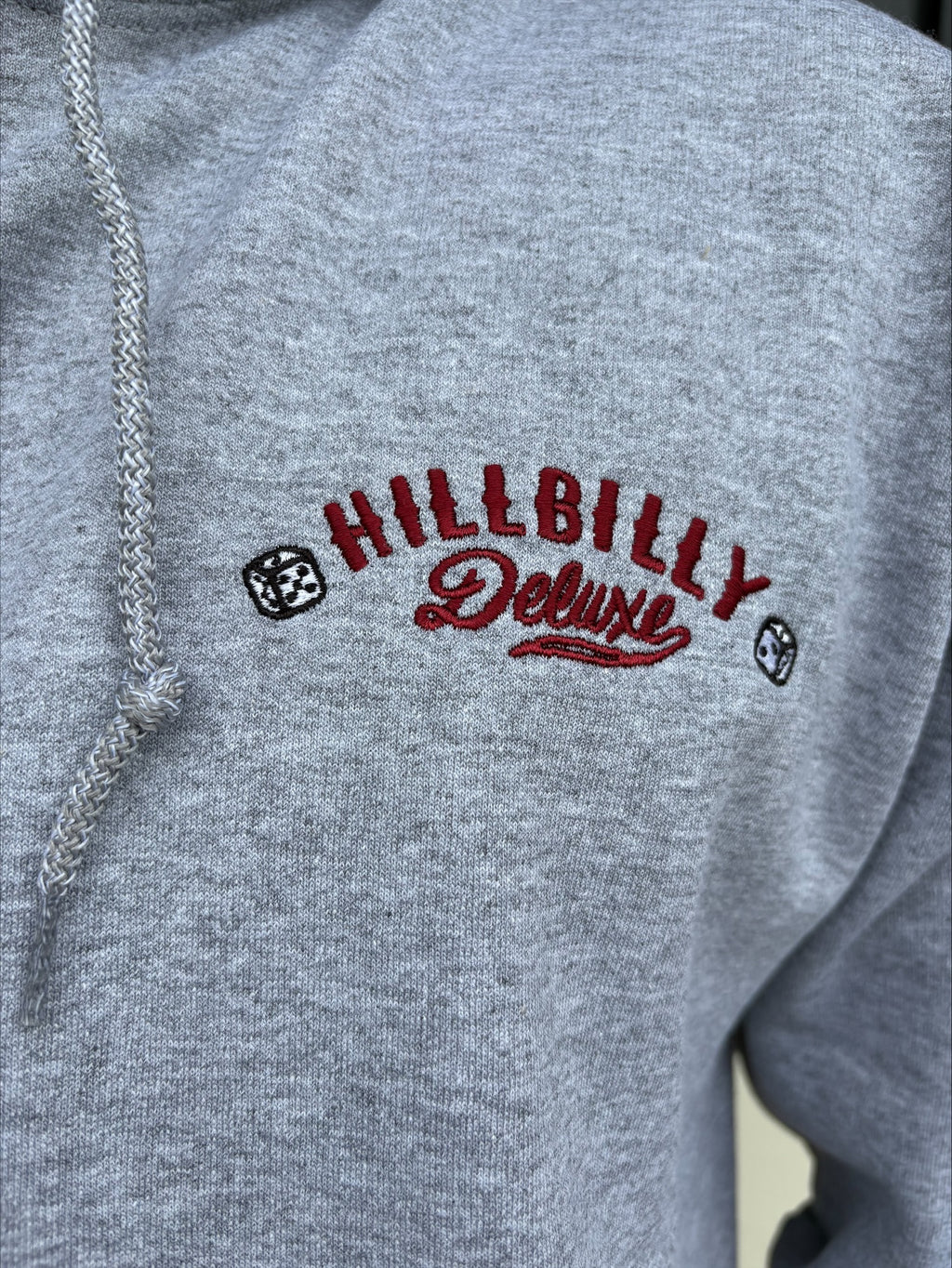 The Original Hillbilly Deluxe Hoodie - Next Gen in Ford/Grey