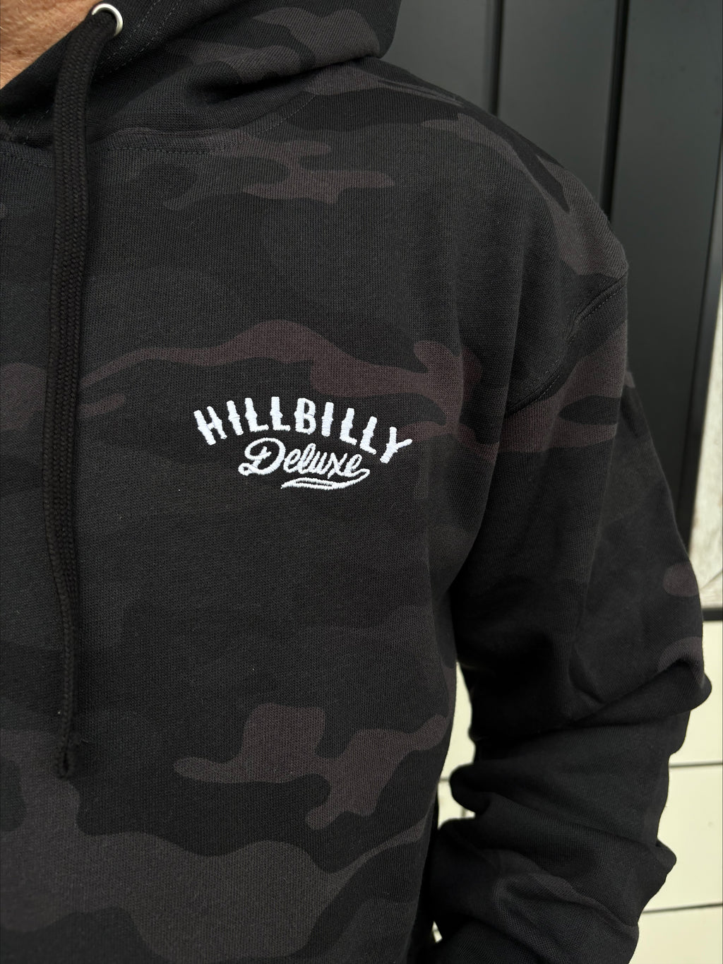 The Original Hillbilly Deluxe Hoodie Next Gen in Midnight Camo