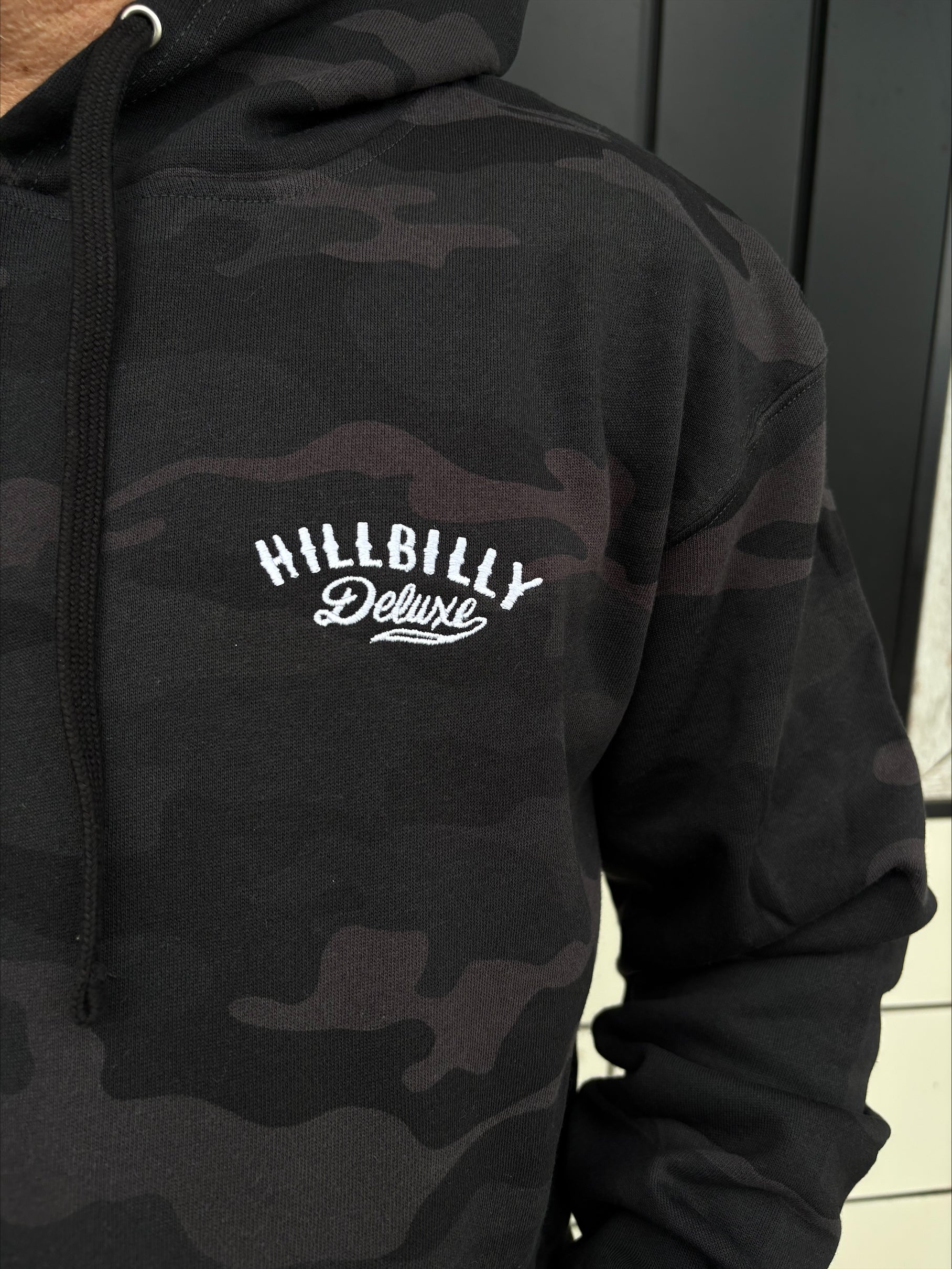 The Original Hillbilly Deluxe Hoodie Next Gen in Midnight Camo