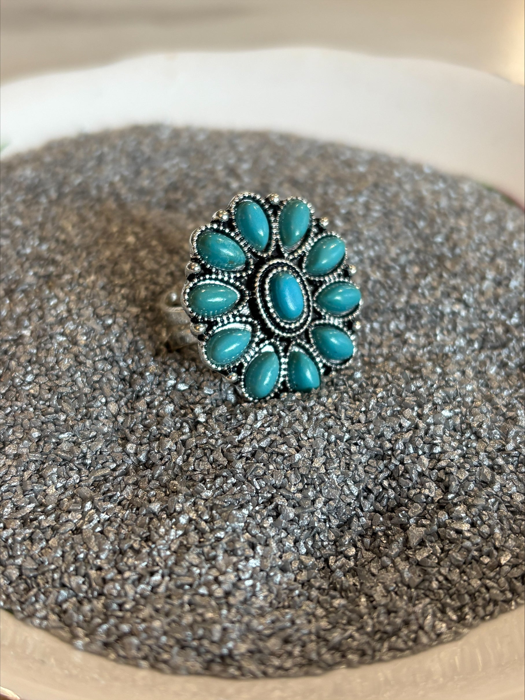 The Classic Concho Ring By Rustic Conture's