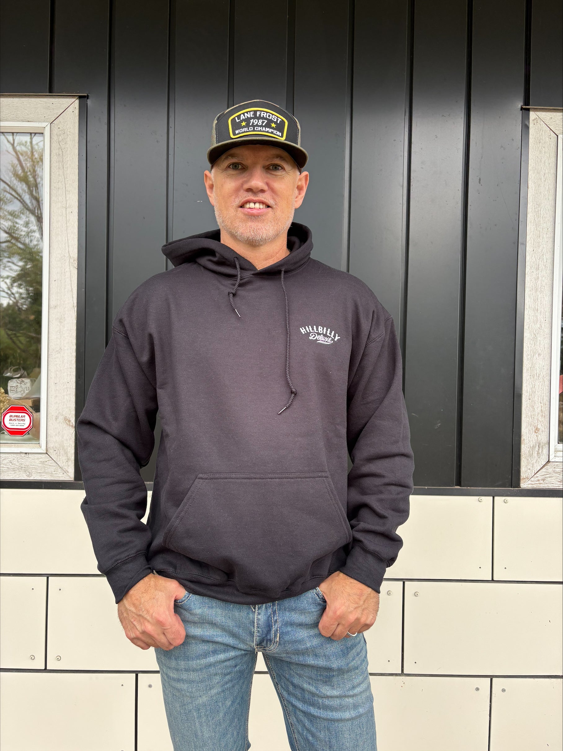 The Original Hillbilly Deluxe Hoodie Next Gen in Black