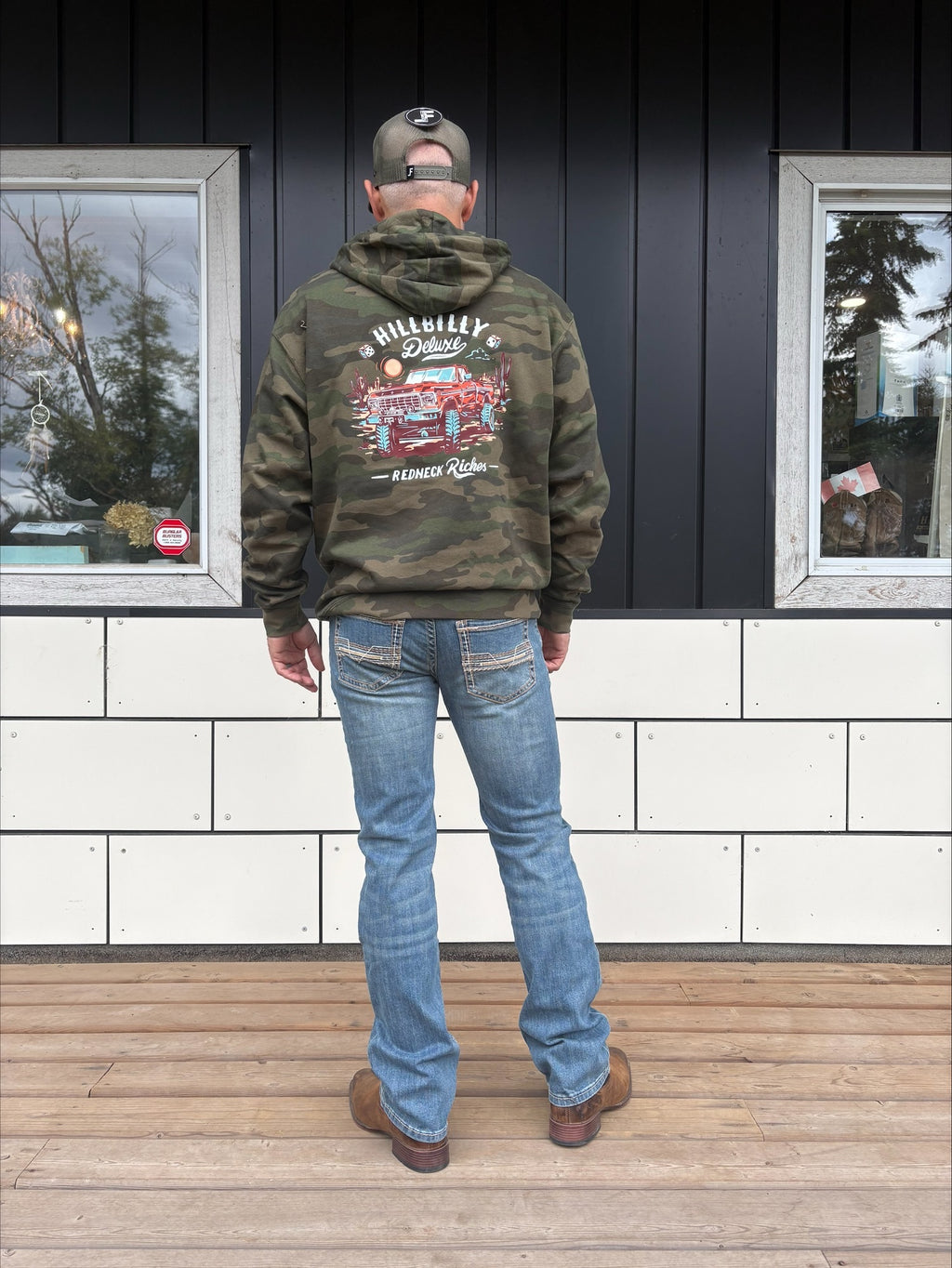 The Original Hillbilly Deluxe Hoodie Next Gen - Ford in Classic Camo
