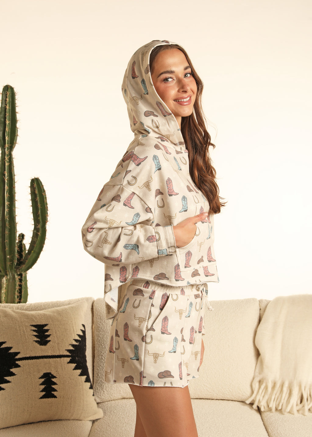 The Boot Scootin' Boogie Hoodie by Rock & Roll Denim