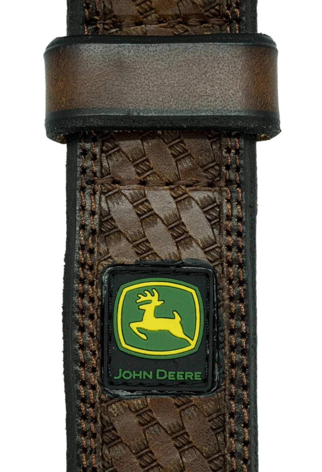 John Deere Basket Weave Work Belt