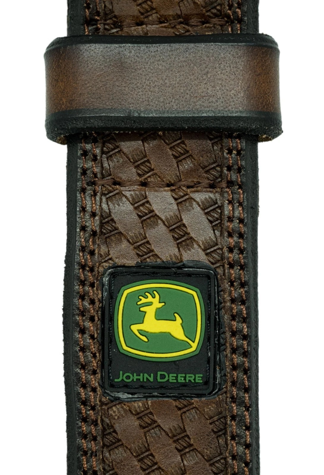 John Deere Basket Weave Work Belt