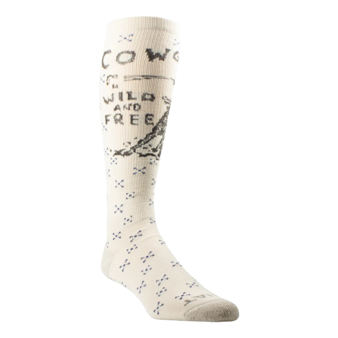 The Wild and Free Women’s Socks by Ariat in Cream