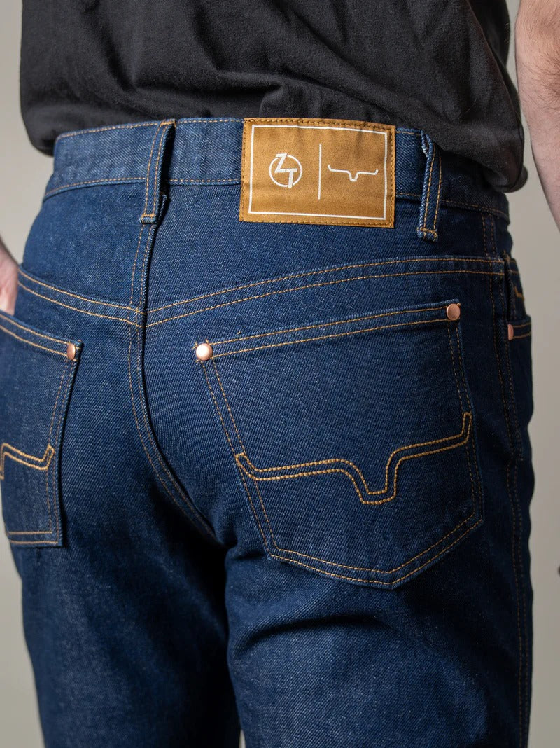 Zach Top Premium Bootcut Men's Jeans by Kimes Ranch - Dk Wash